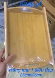 KHAY GỖ ĐỰNG DỤNG CỤ SPA